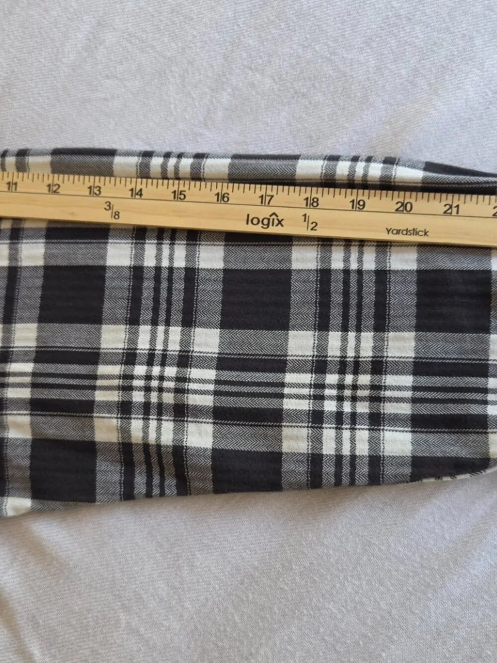 Polo Ralph Lauren XXL Black Ivory Plaid Cotton Utility Shirt Men's 2 Pocket